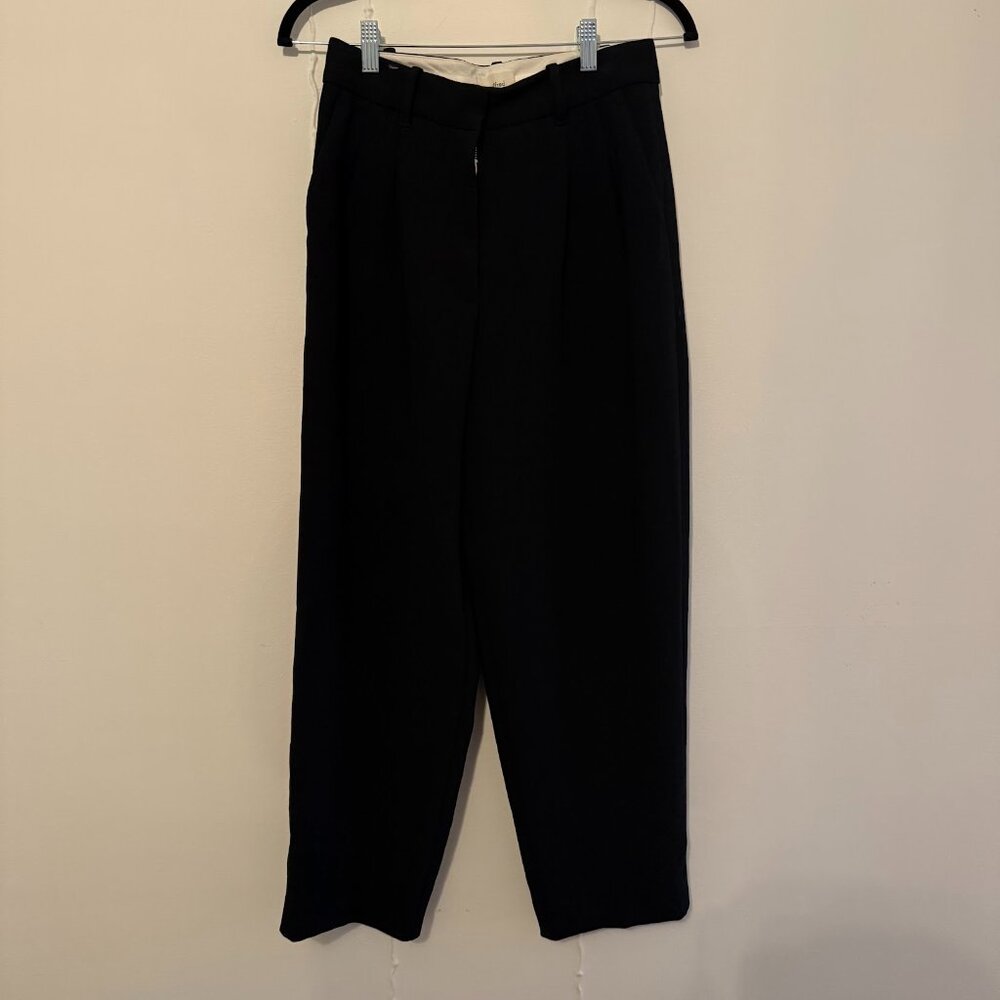 Wilfred Black Trouser Pant Cropped